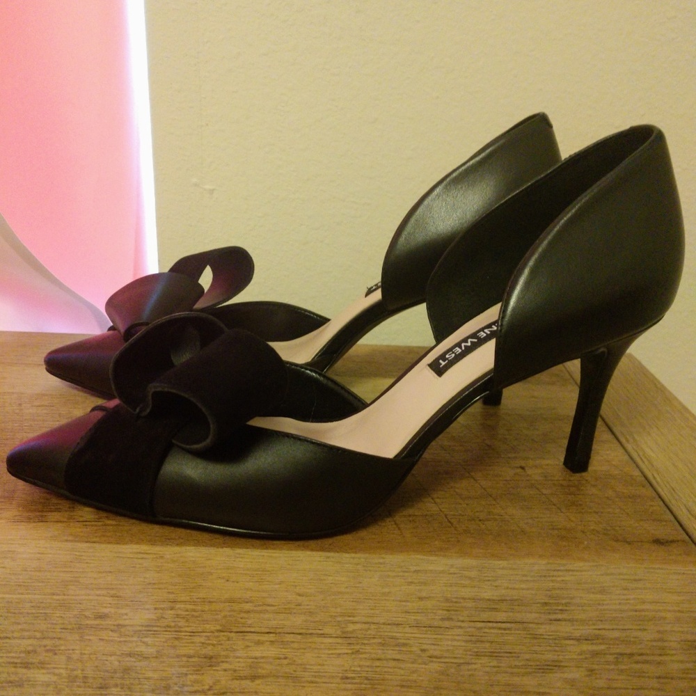 Nine West black heels
